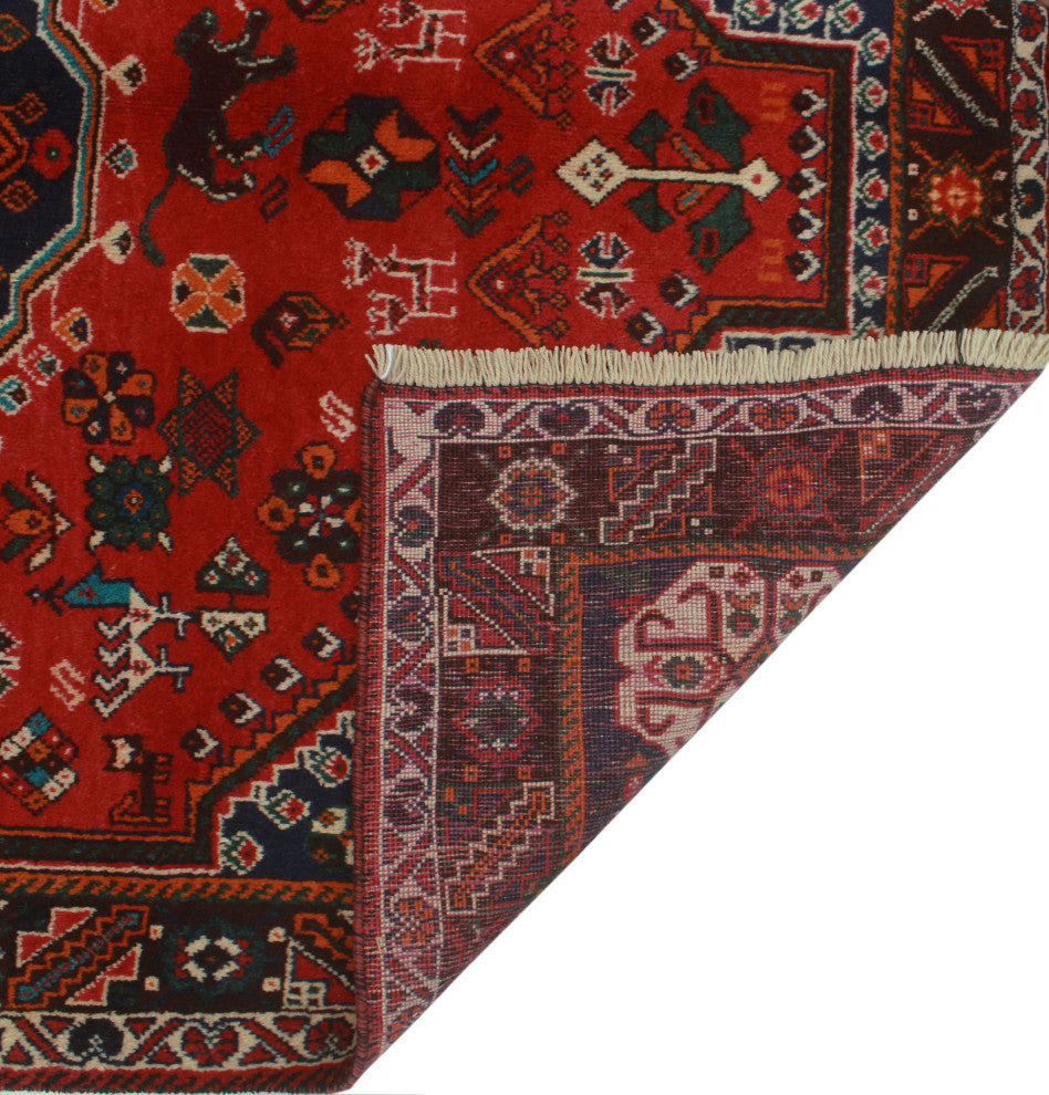 Fine Vintage Distressed Arlin Red Runner