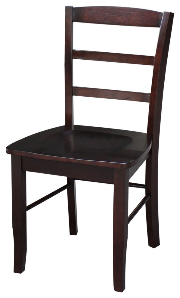 Set of Two Madrid Chairs, Rich Mocha