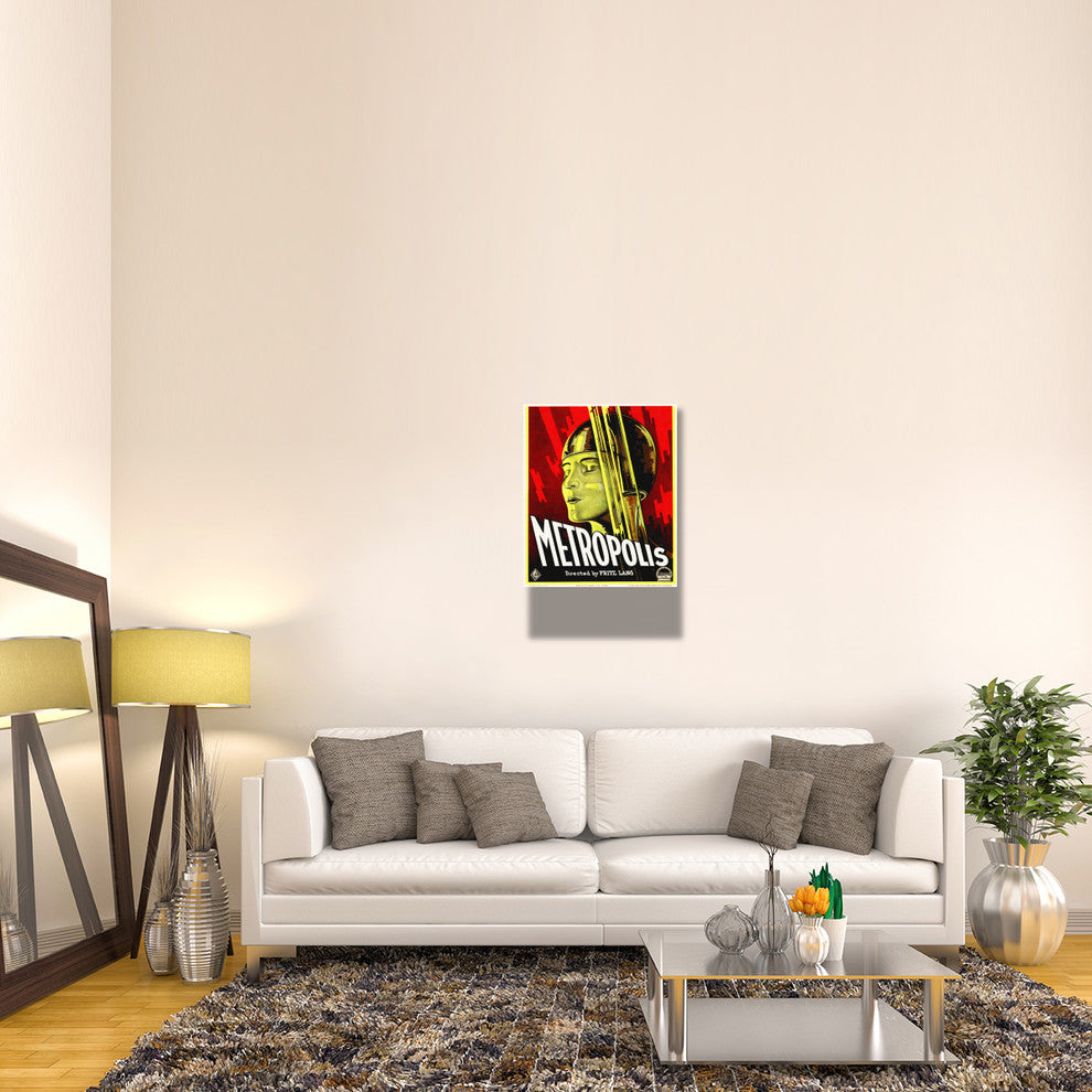 "Metropolis 1927" Stretched Canvas Giclee by Hollywood Photo Archive, 24x36"