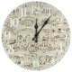 Symphony Score Wall Clock