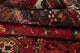 Consigned, Faded Vintage Traditional Handmade Persian Abrash Area Rug, Red, 7x10