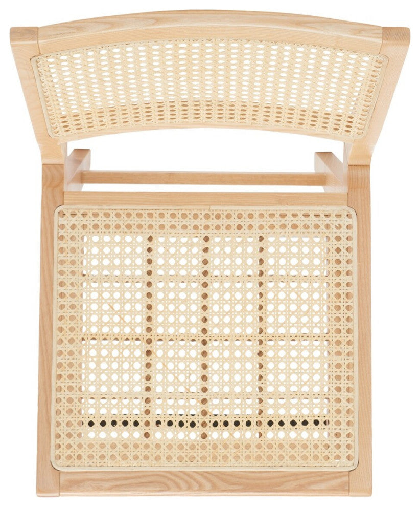 Safavieh Couture Hattie French Cane Counter Stool, Natural