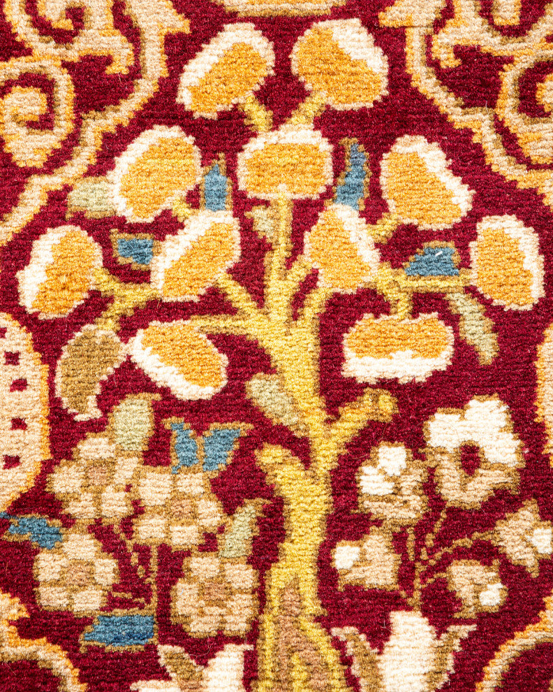 MOGUL, Hand Knotted Area Rug 12' 7" X 2' 7"