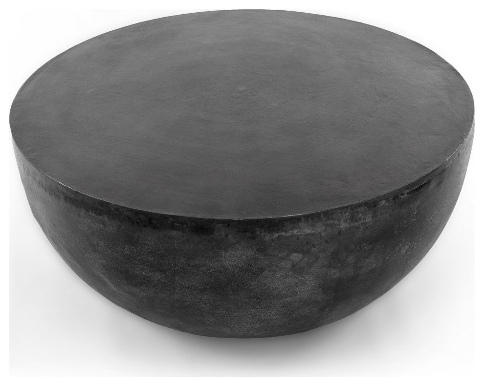 Basil Outdoor Coffee Table-Aged Grey