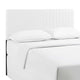 Keira Full/Queen Faux Leather Headboard White