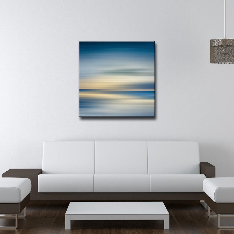 Ready2HangArt 'Blur Stripes I' Canvas Wall Art, 20 in. Highx20 in. Wide