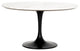 Powell Dining Table-55"-White Marble
