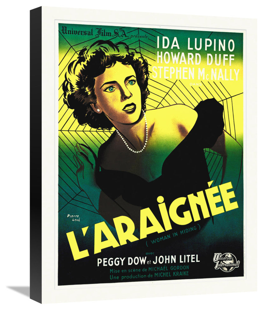 "French - Women in Hiding" Canvas Giclee by Hollywood Photo Archive, 17"x22"