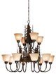 Yellowstone 12L Chandelier