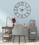 Utopia Alley Manhattan Industrial Wall Clock - Large Wall Clock, 32"
