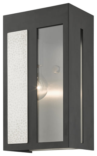 Black Contemporary, Nautical, Sophisticated Outdoor Wall Lantern