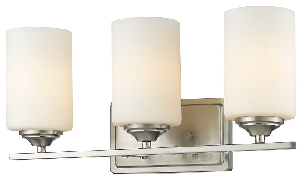 3 Light Vanity Light Brushed Nickel
