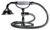 Handheld Telephone Shower Head Set With 58in Flex Hose Chrome