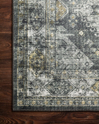 Graphite Silver Printed Skye Area Rug by Loloi II, Graphite/Silver, 7'6"x9'6"