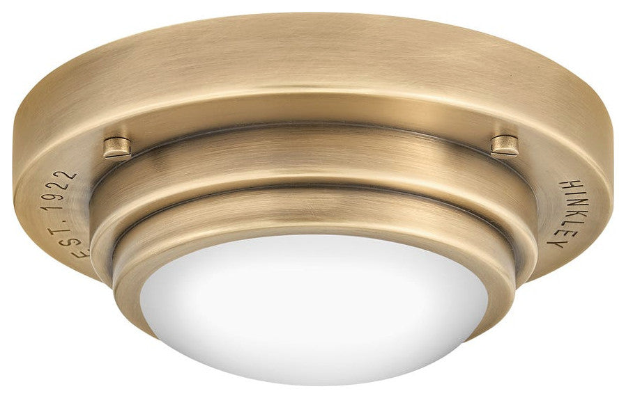 Hinkley Porte Extra Small Flush Mount Or Sconce, Heritage Brass