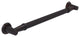 24" Reeded Grab Bar, Venetian Bronze