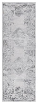 Unique Loom Diana Finsbury Rug, Gray, 2'x8' Runner