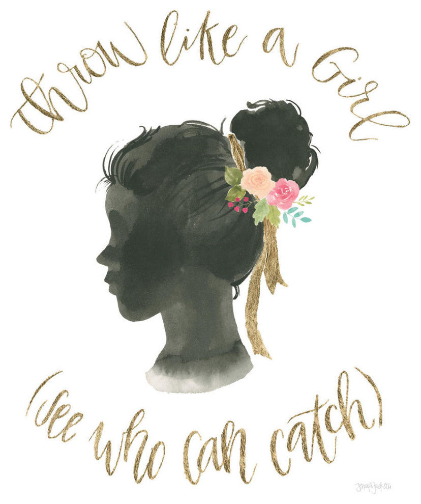 "Girl Power VIII" Digital Paper Print by Jenaya Jackson, 30"x37"