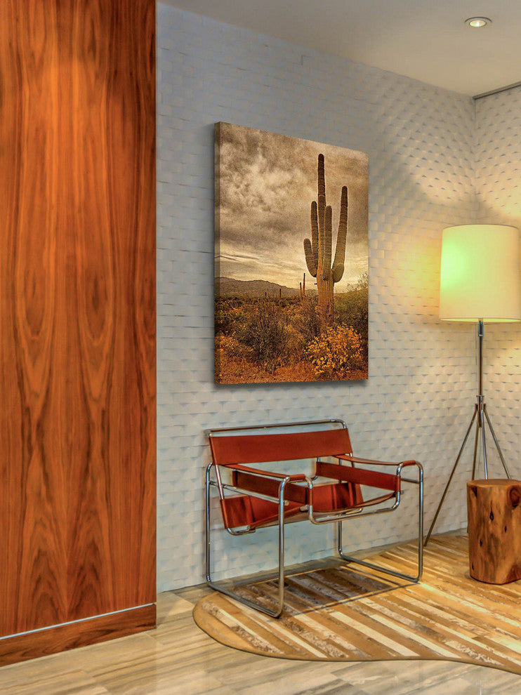 "Desert Sentinels" Painting Print on Canvas by Robertson