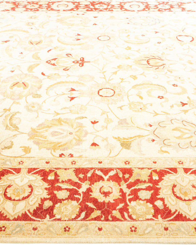 Mogul, One-of-a-Kind Hand-Knotted Area Rug Ivory, 8' 0" x 9' 10"