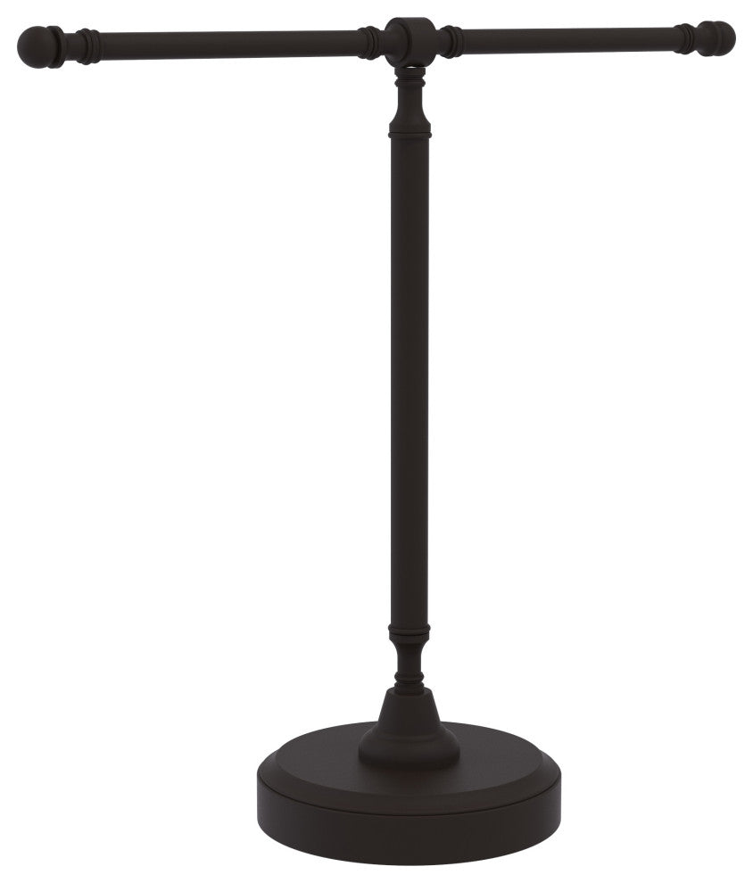Vanity Top 2 Arm Guest Towel Holder, Oil Rubbed Bronze