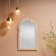 Bardot Large Bone and Wood Arch Mirror
