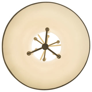 Varaluz 364F09 Coco 9 Light 20"W Pendant - Matte Black / French Gold