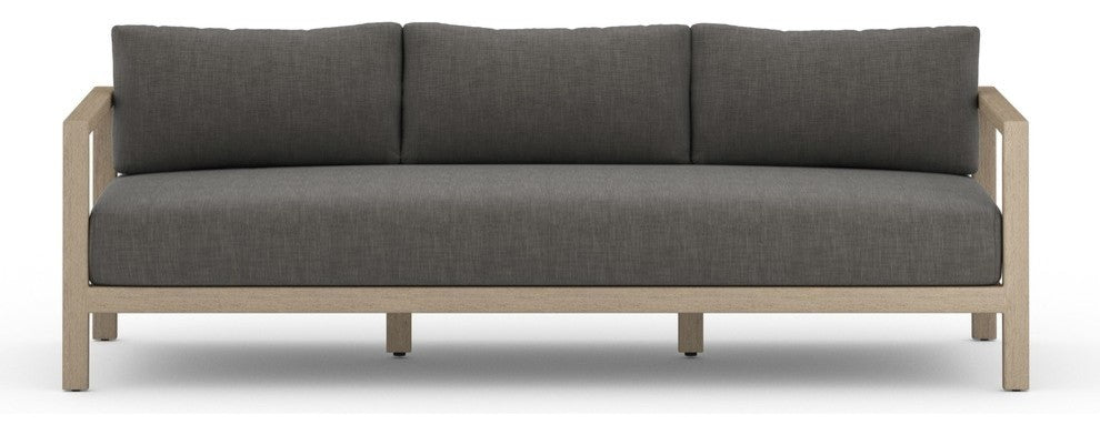 Sonoma Outdoor Sofa-88"-Brown/Charcoal