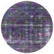Ahgly Company Indoor Round Mid-Century Modern Area Rugs, 4' Round