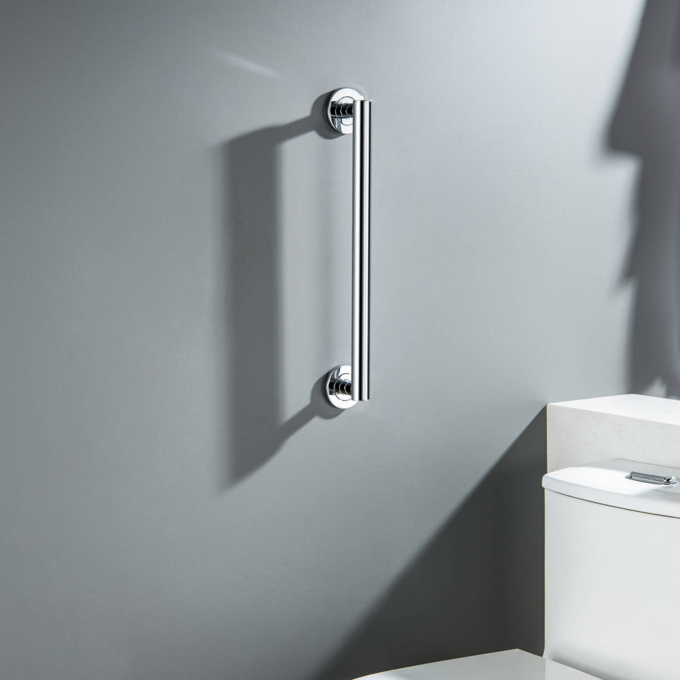 18" Stainless Steel Bathroom Safety Grab Bar, Chrome