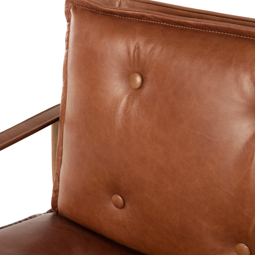 Lenz Dining Armchair, Sonoma Chestnut
