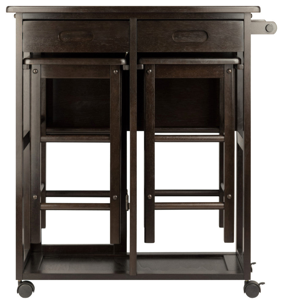Suzanne 3-Pc Space Saver, Coffee