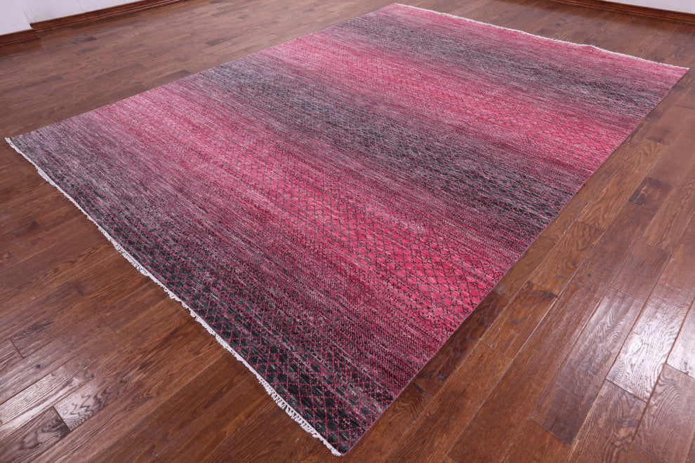 Hand Knotted Savannah Grass Wool Rug 8' 10" X 12' 1" Q9221
