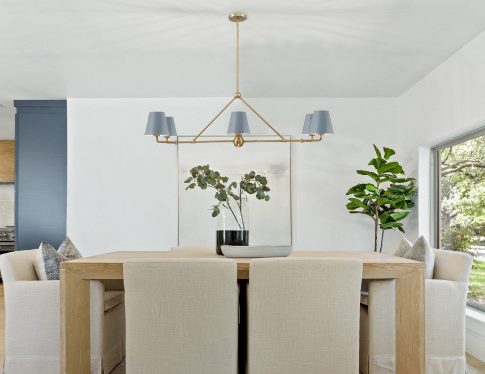 Crystorama Lighting Group XAV-B9306 Xavier 6 Light 46"W Linear - Matte Black