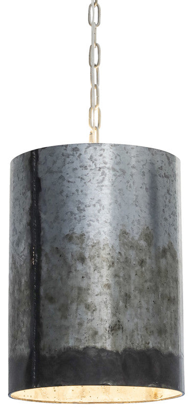 Cannery 2 Light Pendant in Ombre Galvanized