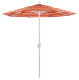 7.5' Aluminum Umbrella Push Tilt, Sunbrella, Dolce Mango