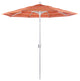 7.5' Aluminum Umbrella Push Tilt, Sunbrella, Dolce Mango