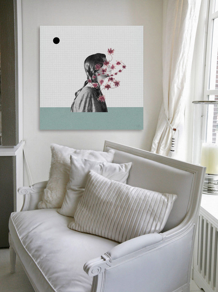 Marmont Hill, "Cara Vegetal Nina I" by Bengoa Vazquez on Wrapped Canvas, 18x18
