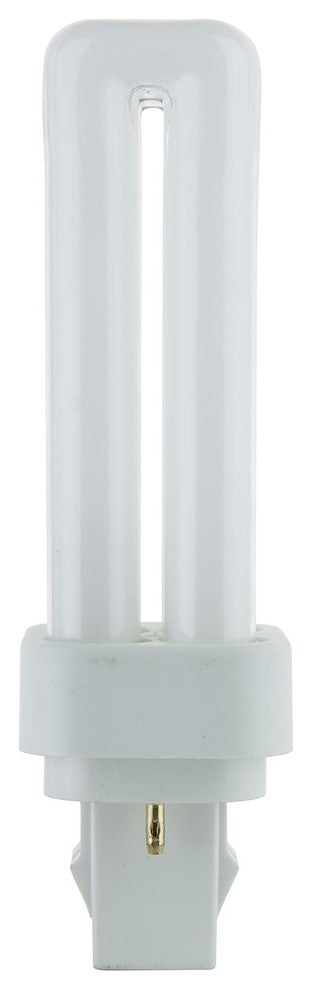 Sunlite 13 Watt Pld 2 Pin Double U Shaped Twin Tube, Gx23 2 Base, Soft White