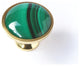 Malachite Stone Knob
