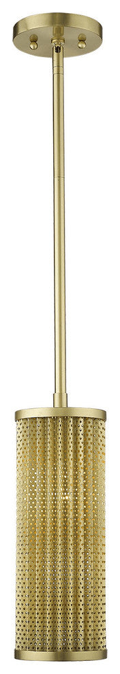 Basetti 1-Light Gold Pendant