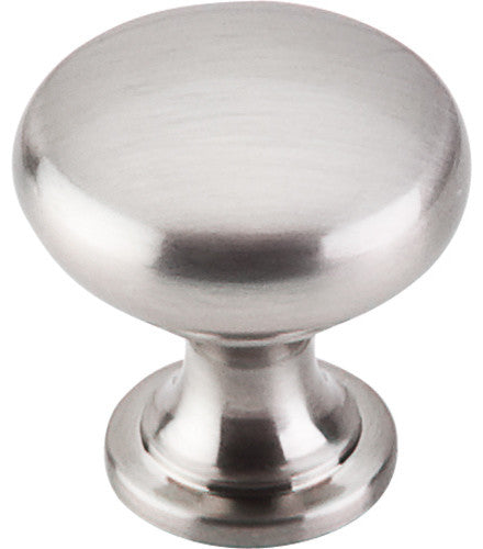 Mushroom Knob - Brushed Satin Nickel (TKM410)