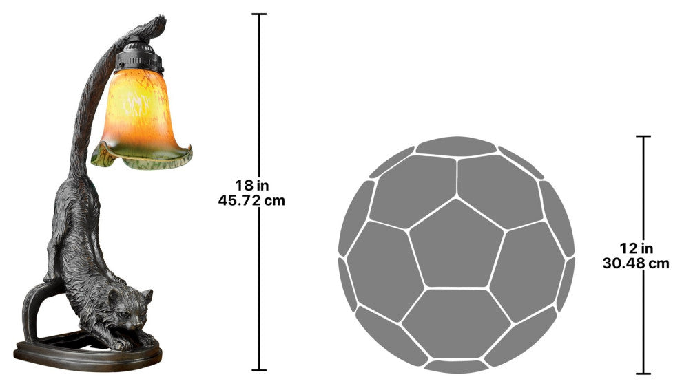 Crouching Cat Lamp