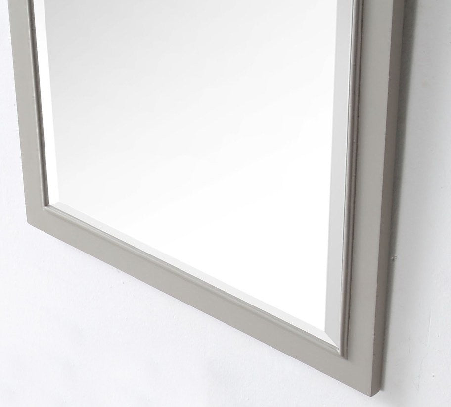 Legion Furniture Legion Furniture 24"x36" Vanity Mirror, Warm Gray