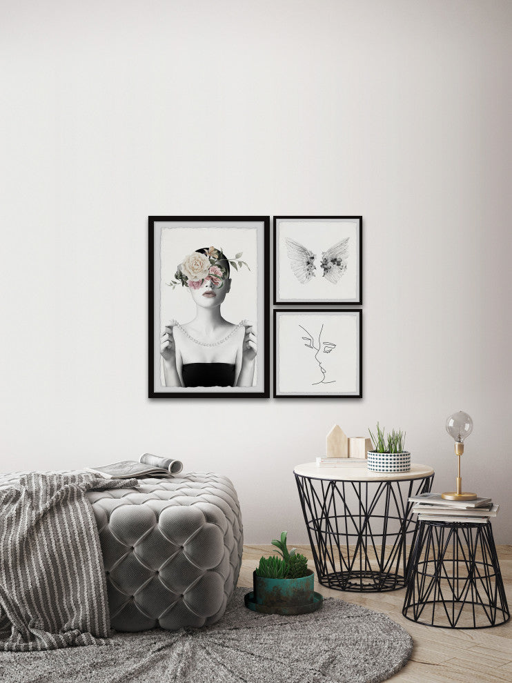The Necklace Triptych, 3-Piece Set