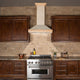 ZLINE 36" Ducted Unfinished Wooden Wall Mount Range Hood