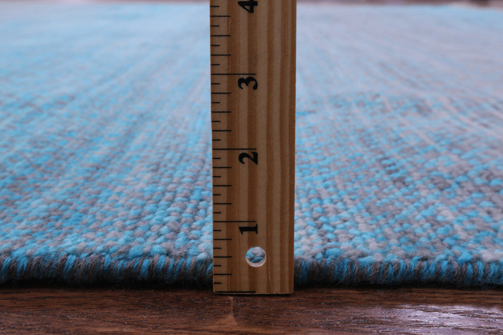 10' 0" X 14' 0" Savannah Grass Handmade Wool Rug - Q13415