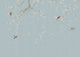 Chinoiserie Wall Mural Carolina Breeze Blue, Large