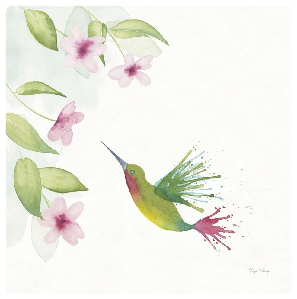 "Flit II" Digital Paper Print by Elyse DeNeige, 42"x42"