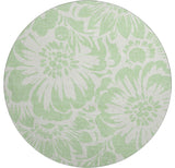 Premium Machine Washable Mayfield AMF551 Mint 8' x 8' Round Rug